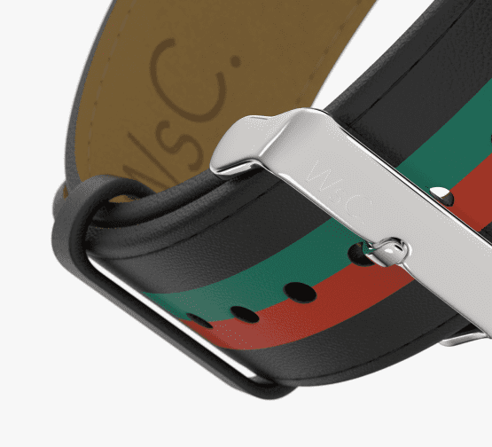 WsC® Verde & Rosso - Apple Watch Strap
