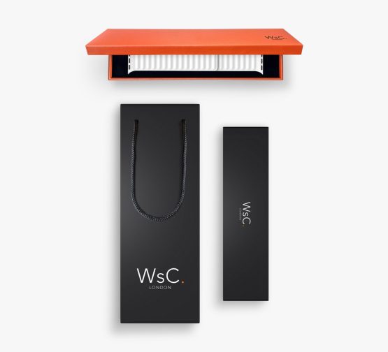 WsC® Leather Link - White