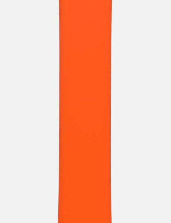 Silicone Solo Loop Apple Watch Orange Zoomed Category