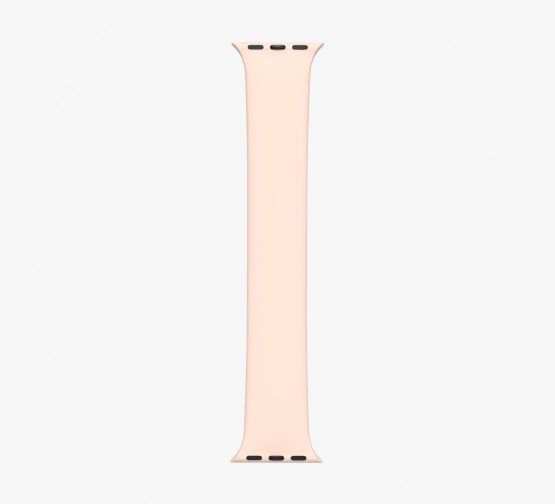 Silicone Solo Loop Apple Watch Pink Straight