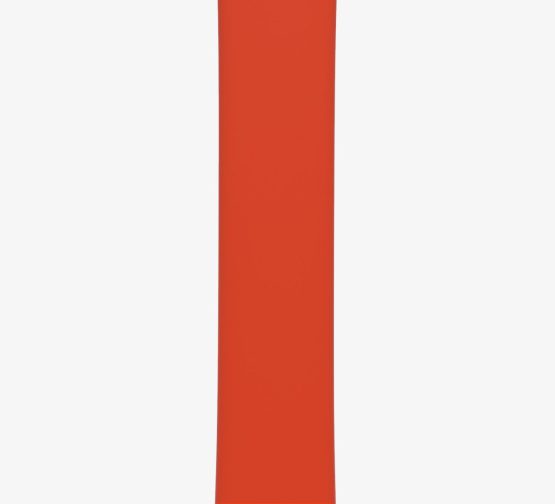 Silicone Solo Loop Apple Watch Red Zoomed