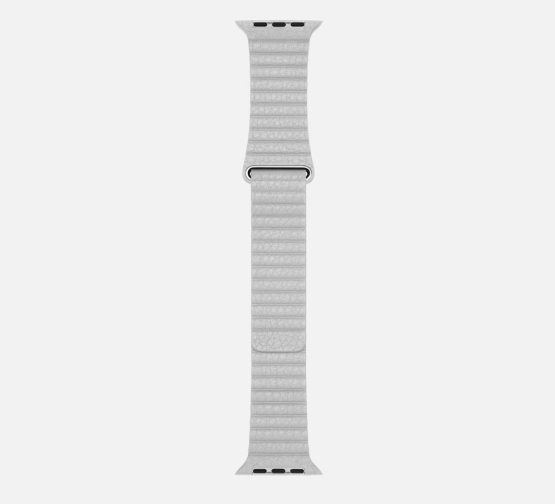 WsC Leather Loop Strap Stone Long