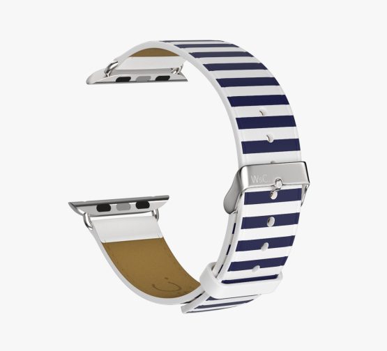 WsC Navy Stripes Stainless Steel Back