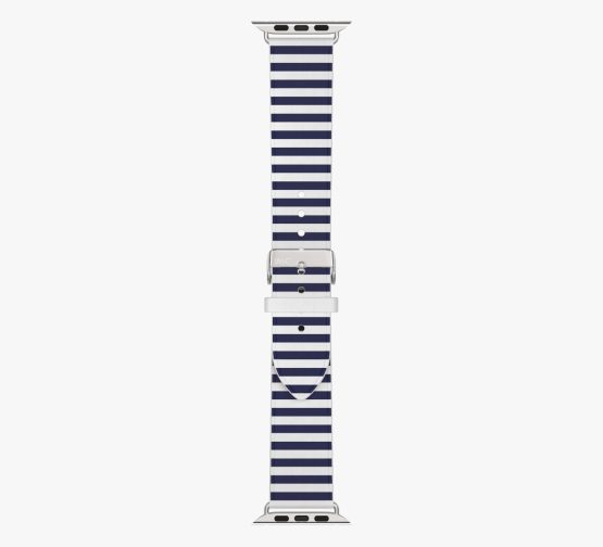 WsC Navy Stripes Stainless Steel Long