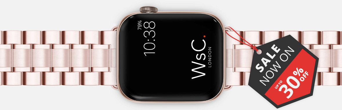 Womens Stainless Steel Apple Watch Straps