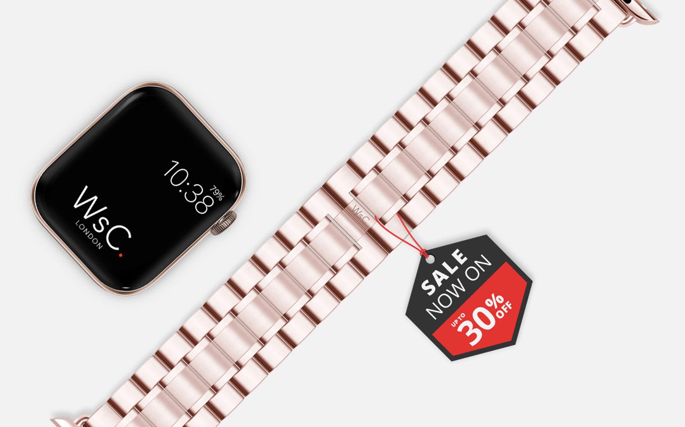 Womens Stainless Steel Apple Watch Straps
