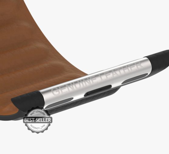 BLACK LEATHER LINK GENUINE LEATHER