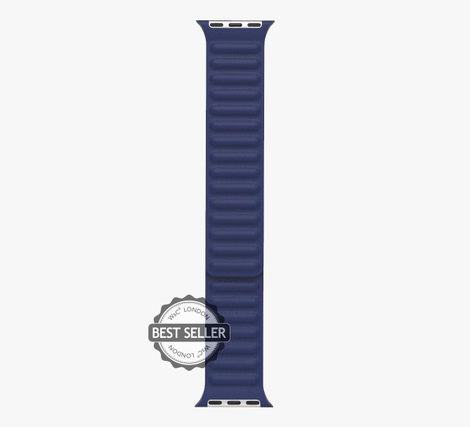 BLUE LEATHER LINK STRAIGHT