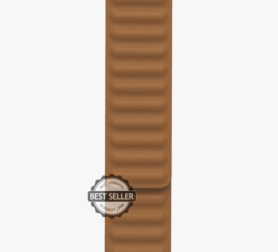 BROWN LEATHER LINK ZOOM