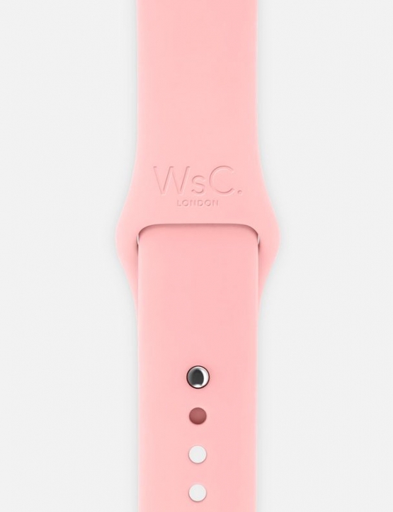 Light Pink WsC Apple Watch Sport Band