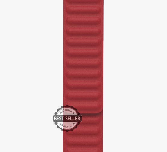RED LEATHER LINK ZOOM