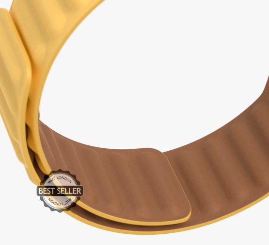 YELLOW LEATHER LINK INNER ZOOM