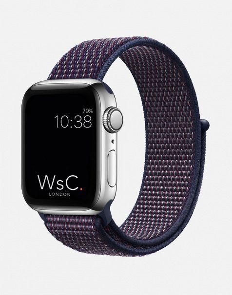 Apple Watch Sport Loop Indigo Round