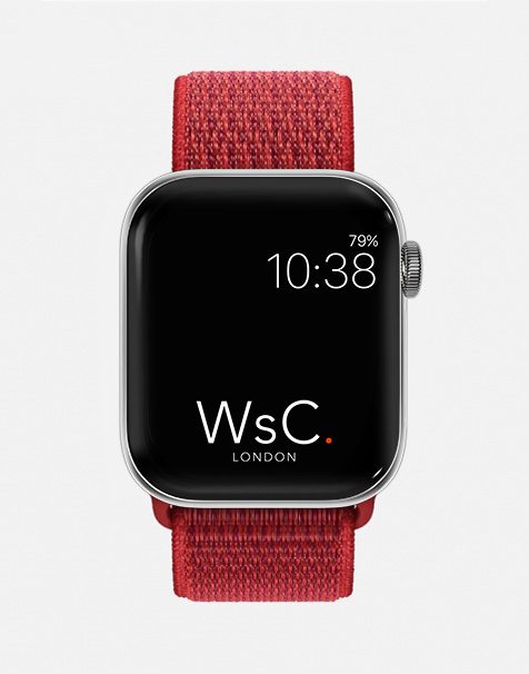 Apple Watch Sport Loop Red