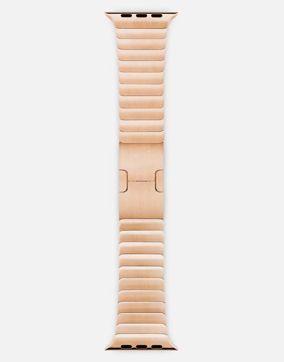 Apple Watch Link Bracelet Rose Gold Long Image
