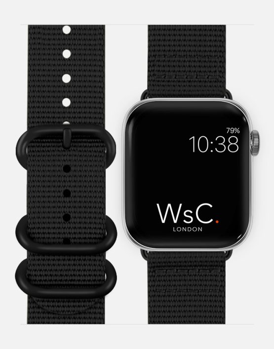 NATO Apple Watch Strap Black