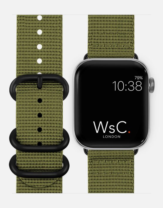 NATO Apple Watch Strap Khaki