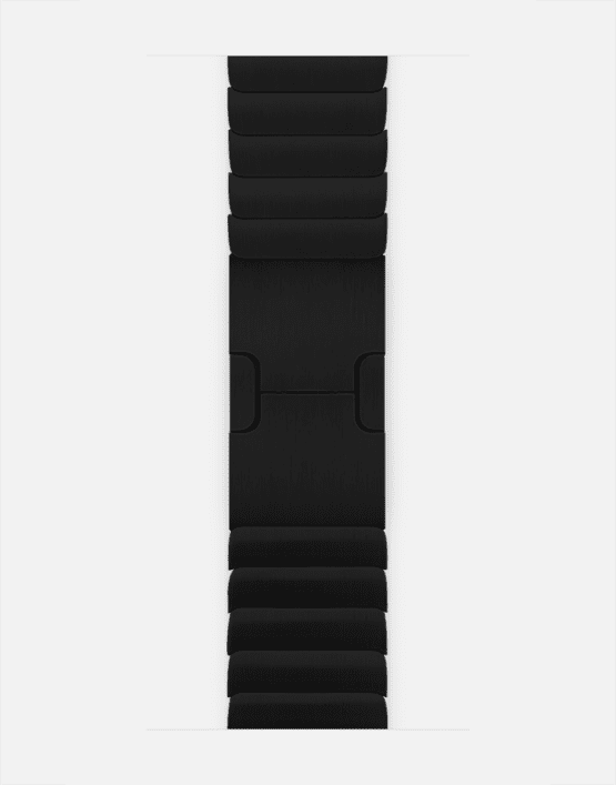 Link Bracelet Zoomed Black