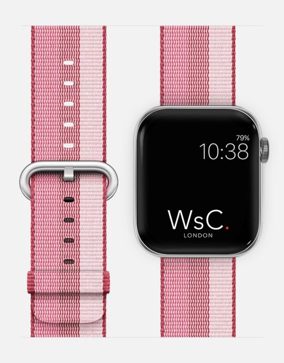 Woven Nylon With Face Triple Berry