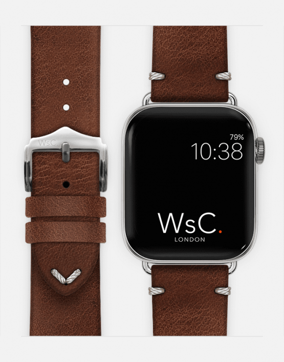 Light Brown Vengeance Strap Face Silver