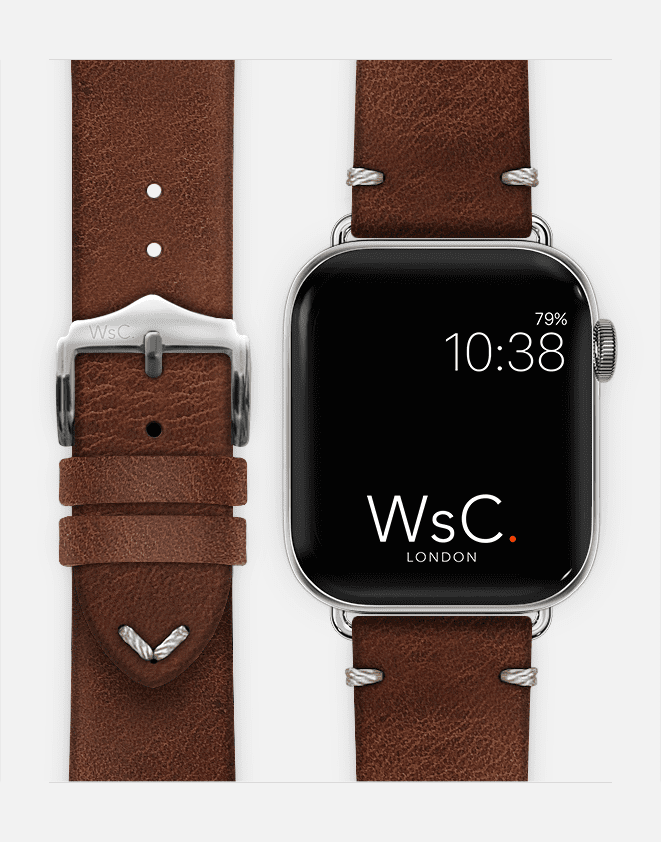 Light Brown Vengeance Strap Face Silver